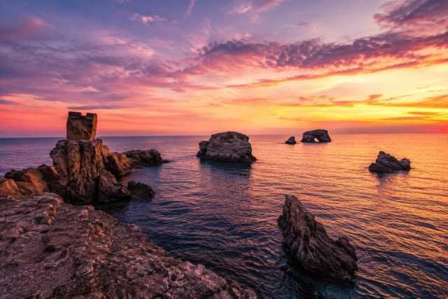 coastal-rock-sunset