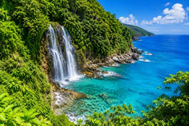 rainforest-ocean-waterfall